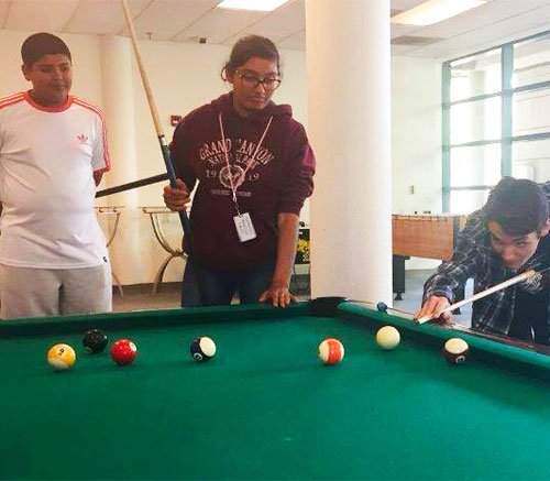 TryEngineering Summer Institute students at our STEM summer camps enjoy many university facilities while on campus, including the student center game room