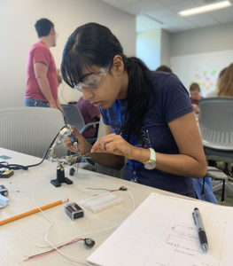 Engineering Summer Camp Builds In Action